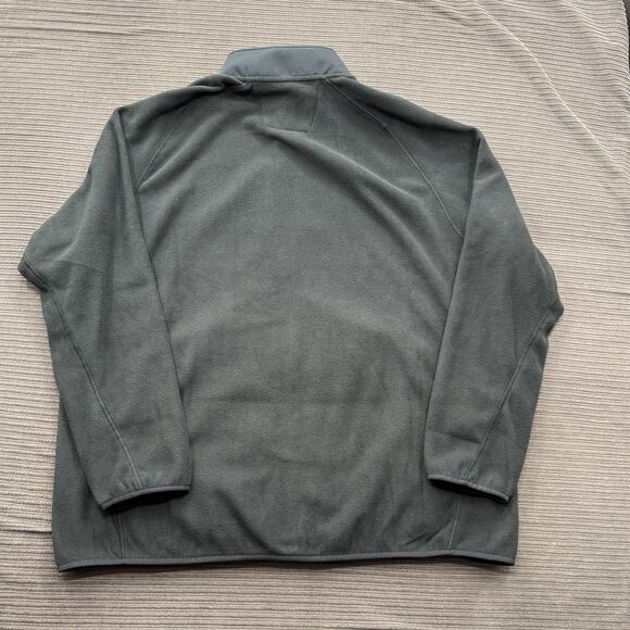 Huk Coastline Fleece Jacket Mens 2XL Black Full Zip Outdoor Fishing XXL New - Picture 2 of 10